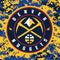 NBA Denver Nuggets Digi Camo Galaxy Buds Live Skin